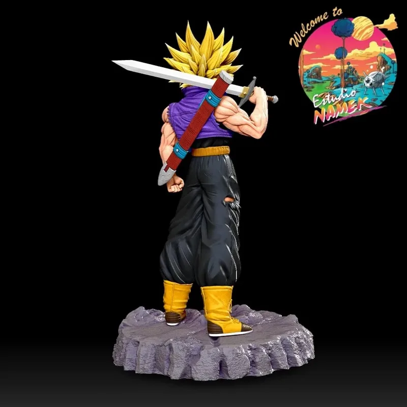 名古屋工作室 未来特卢克斯 3D打印模型|Estudio Namek – Future Trunks – 3D Print Model