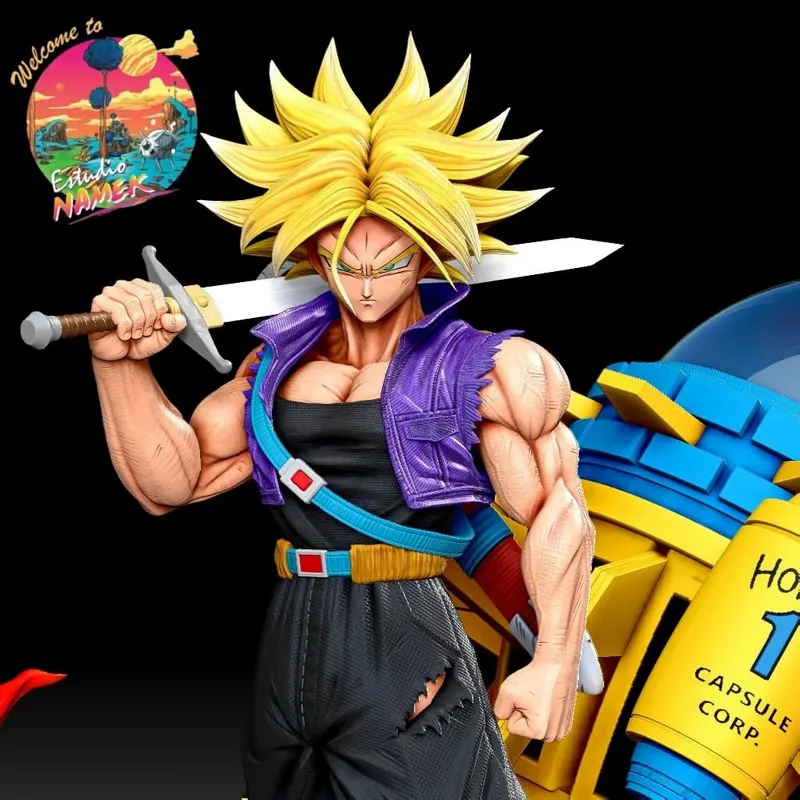 名古屋工作室 未来特卢克斯 3D打印模型|Estudio Namek – Future Trunks – 3D Print Model