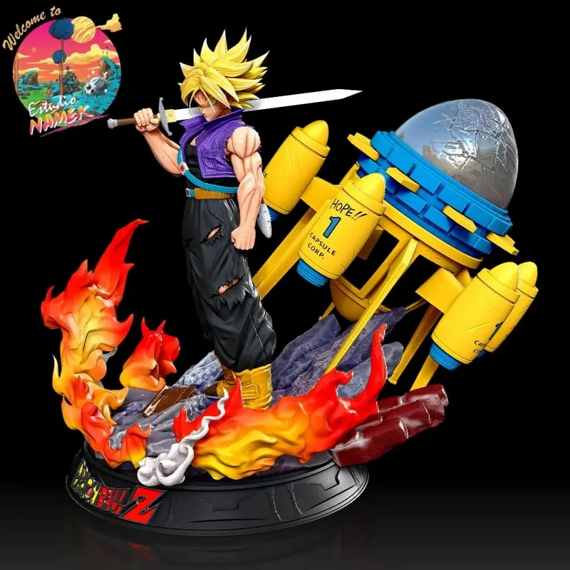 名古屋工作室 未来特卢克斯 3D打印模型|Estudio Namek – Future Trunks – 3D Print Model