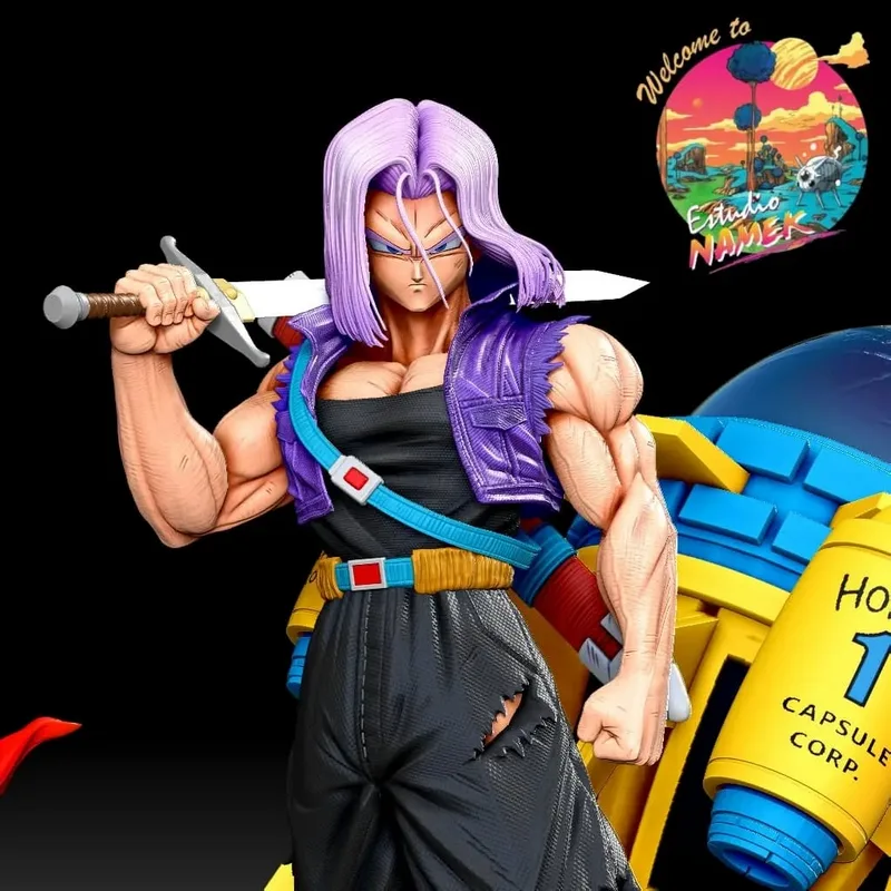 名古屋工作室 未来特卢克斯 3D打印模型|Estudio Namek – Future Trunks – 3D Print Model