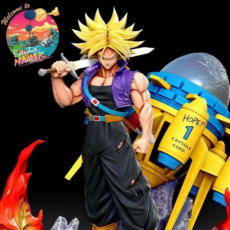 名古屋工作室 未来特卢克斯 3D打印模型|Estudio Namek – Future Trunks – 3D Print Model