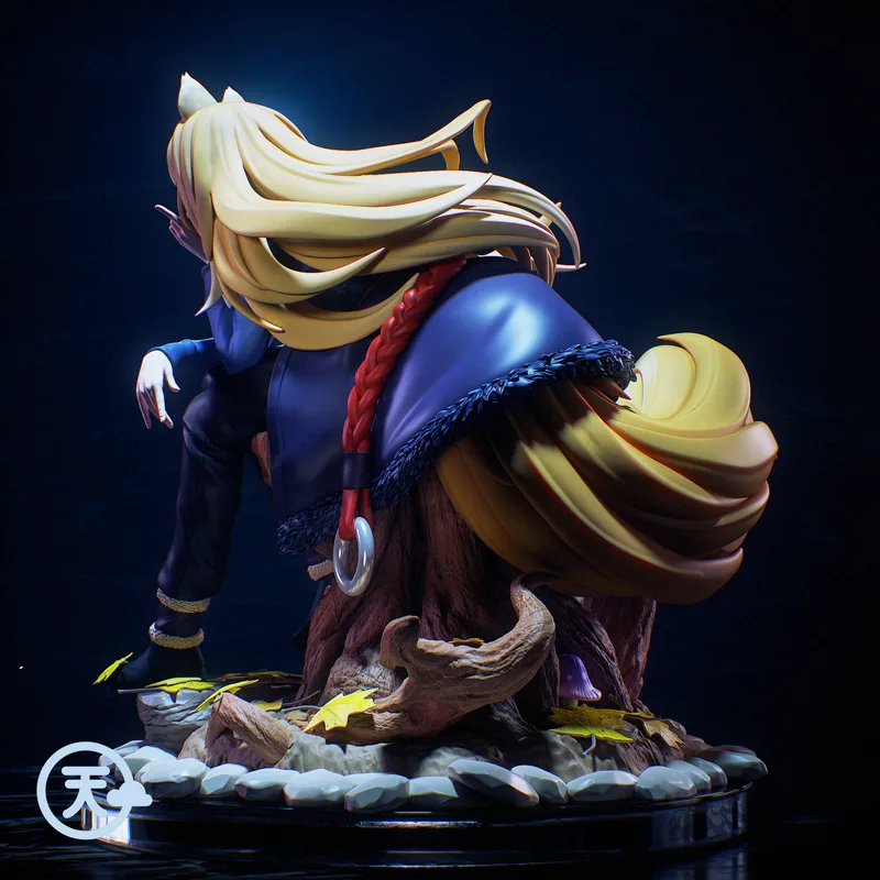 Spice and Wolf 3D打印模型：Holo the Wise Wolf|Tenshi Figures – Holo the Wise Wolf – Spice and Wolf – 3D Print Model