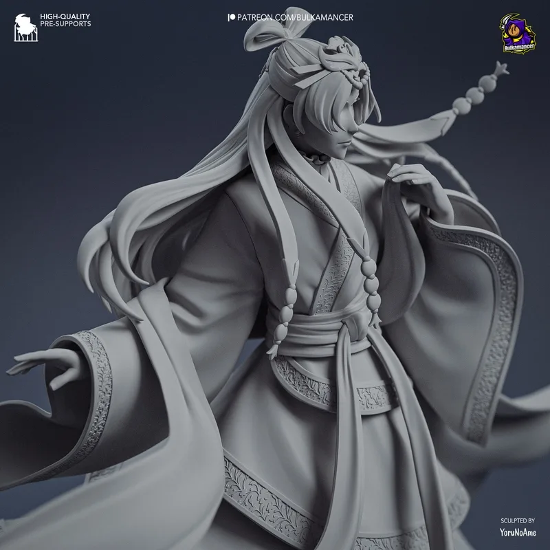 Bulkamancer - 金氏 - 药剂师日志 - 3D打印模型|Bulkamancer – Jinshi – The Apothecary Diaries – 3D Print Model
