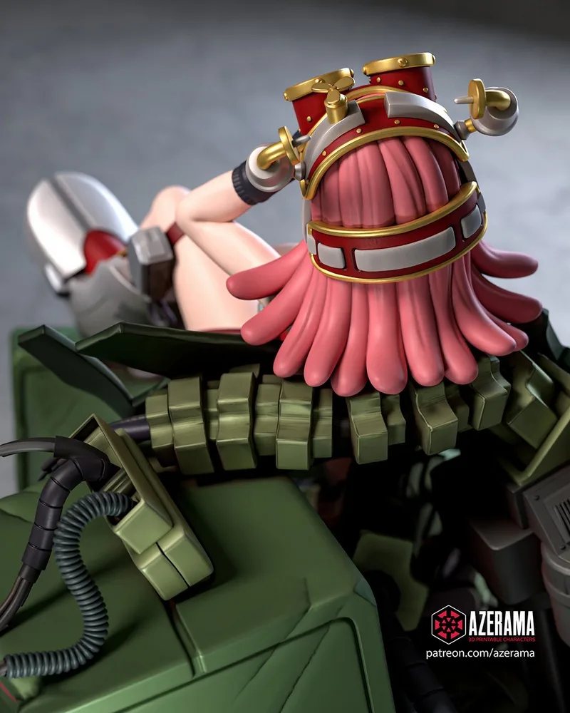 Azerama – My Hero Academia – Mei Hatsume – 3D Print Model
