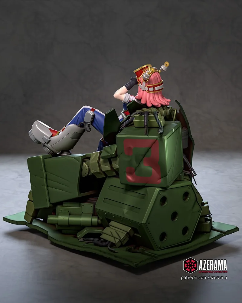 Azerama – My Hero Academia – Mei Hatsume – 3D Print Model