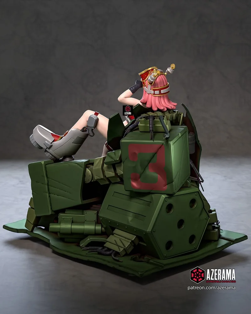 Azerama – My Hero Academia – Mei Hatsume – 3D Print Model