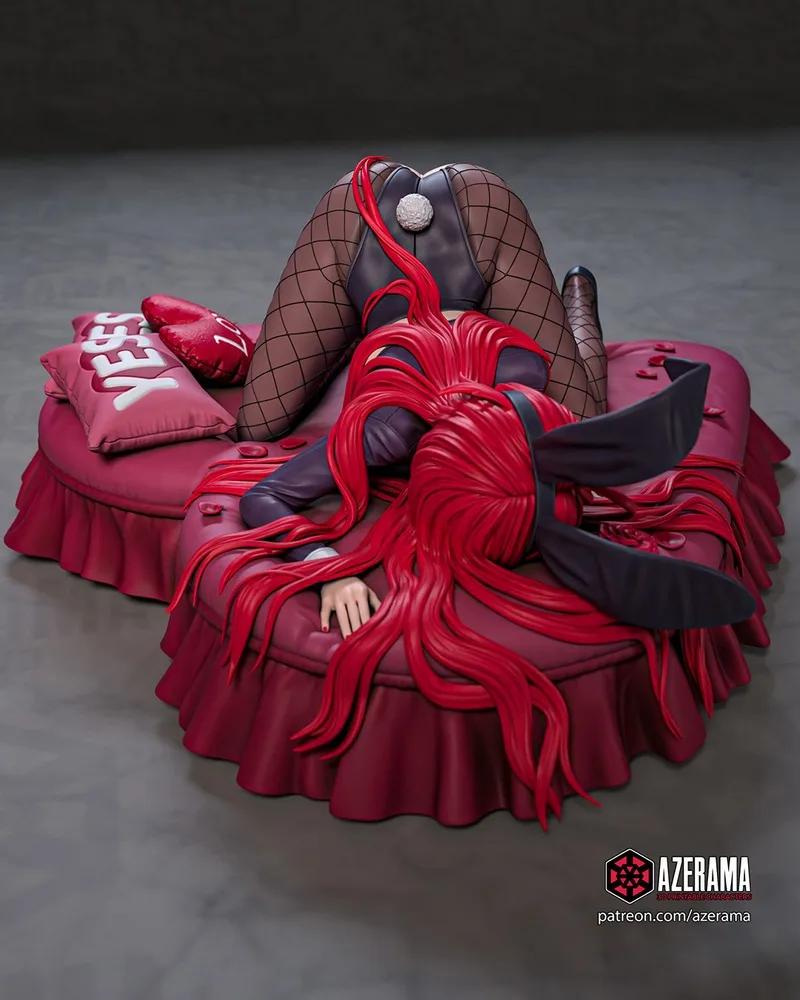 Azerama出品：高校DxD 丽亚·格雷莫利 3D打印模型|Azerama – High School DxD – Rias Gremory – 3D Print Model