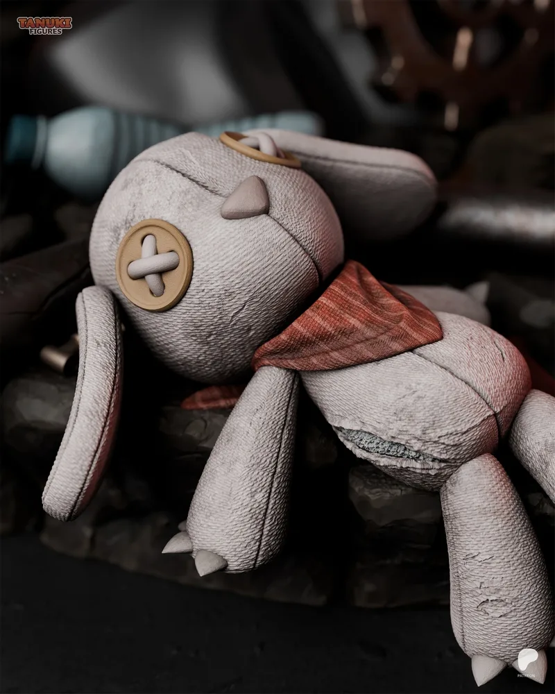 Rudo 3D打印模型|Tanuki Figures – Rudo – 3D Print Model