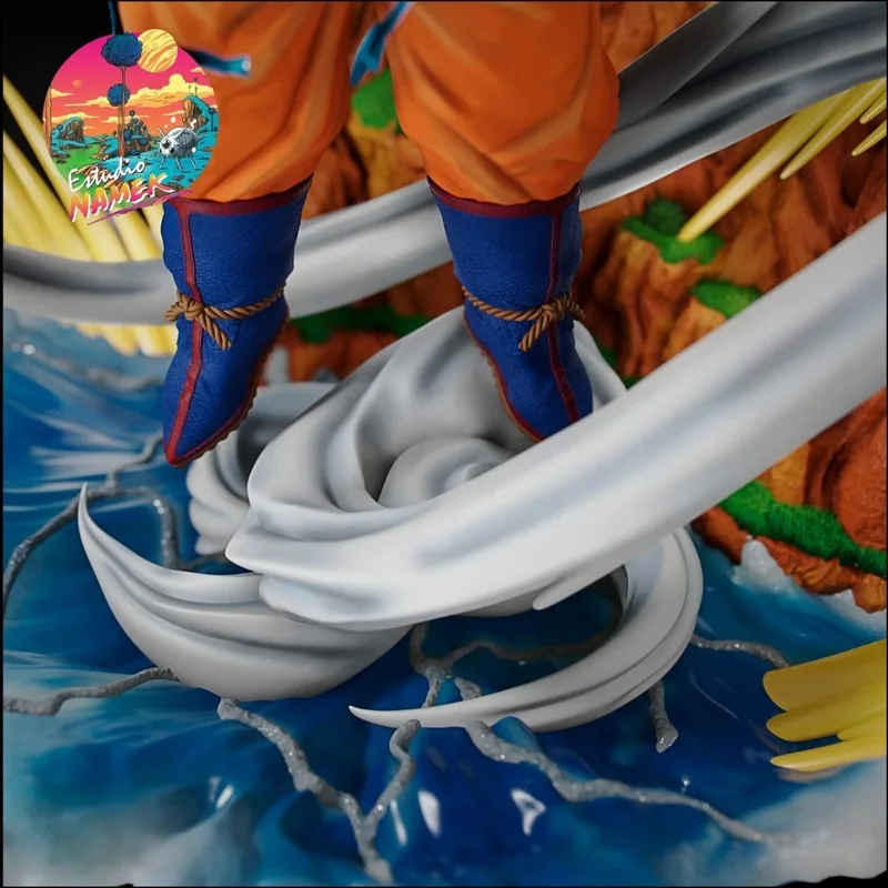 名古屋工作室 - 赤裸之神悟空SSJ2与SSJ3 - 3D打印模型|Estudio Namek – Son Goku Ssj2 and Ssj3 – 3D Print Model