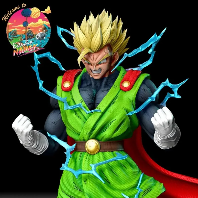 名古屋工作室 - 蓝染·悟饭 - 3D打印模型|Estudio Namek – Son Gohan Gran Saiyaman – 3D Print Model