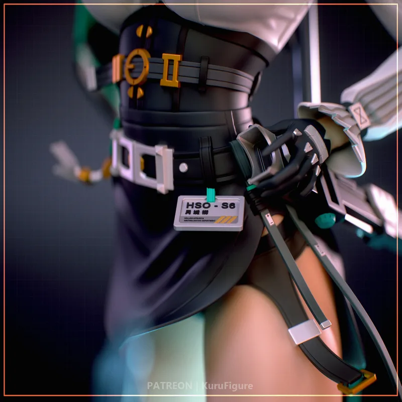 Kuru角色3D打印模型——《零之Zone》|Kuru Figures – Tsukishiro Yanagi – Zenless Zone Zero – 3D Print Model