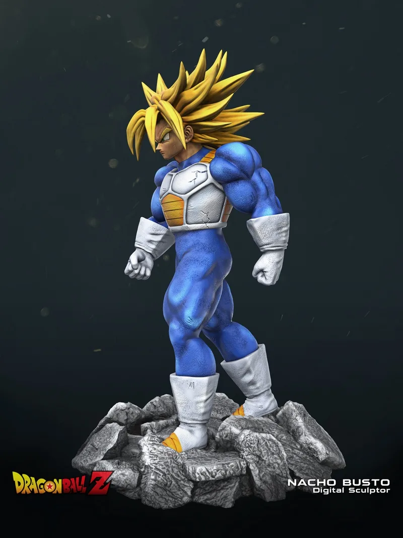 超级卢修斯——龙珠Z——3D打印模型|Super Trunks – Dragon Ball Z – 3D Print Model