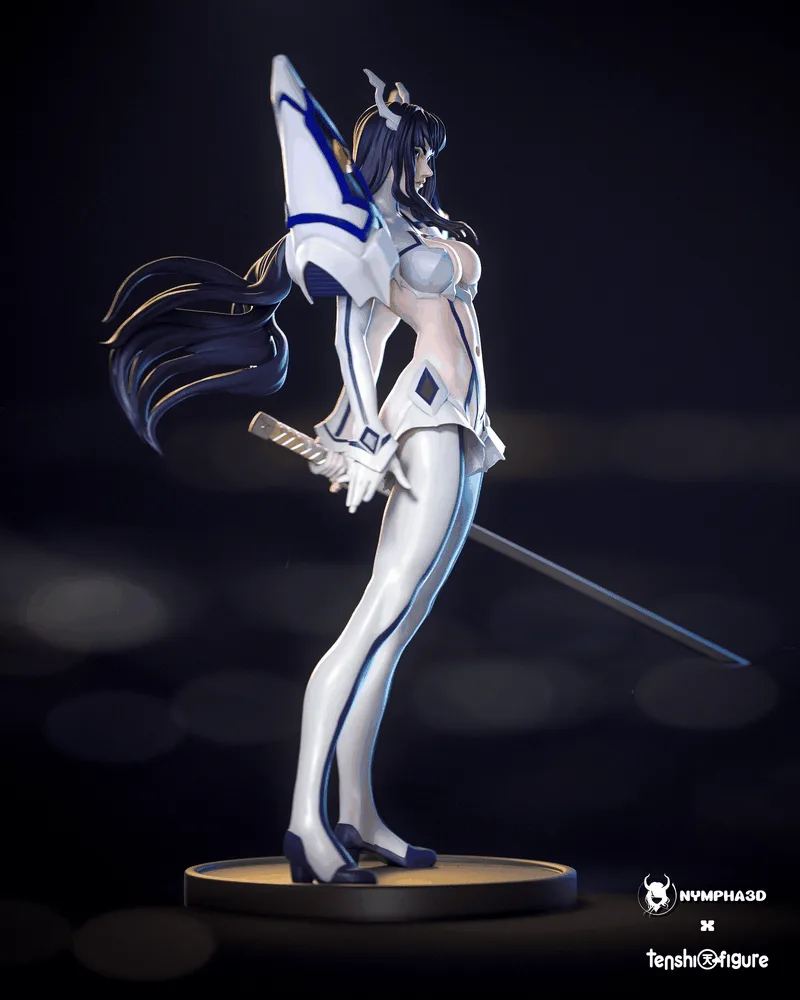 Nympha·神无町·杀戮之刃 3D打印模型|Nympha – Satsuki Kiryuin – Kill La Kill – 3D Print Model