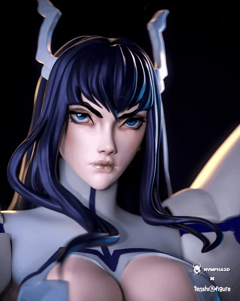 Nympha·神无町·杀戮之刃 3D打印模型|Nympha – Satsuki Kiryuin – Kill La Kill – 3D Print Model