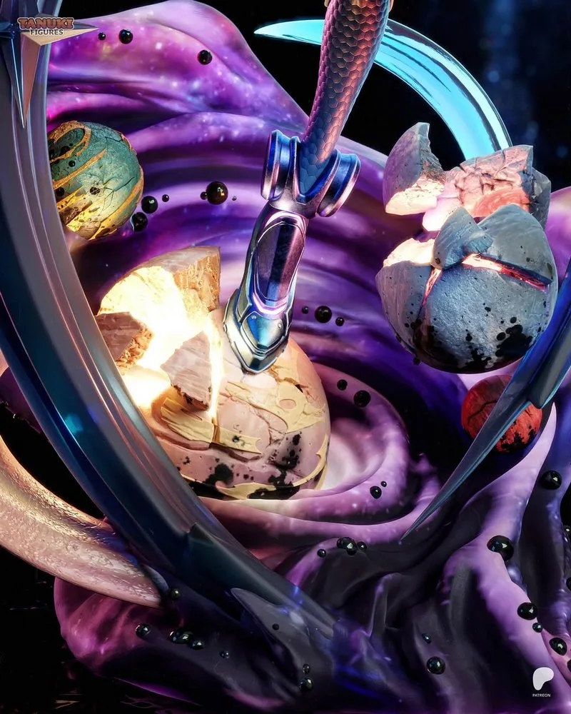 银河宇宙Tanuki角色3D打印模型|Tanuki Figures – Galacta – Marvel Rivals – 3D Print Model