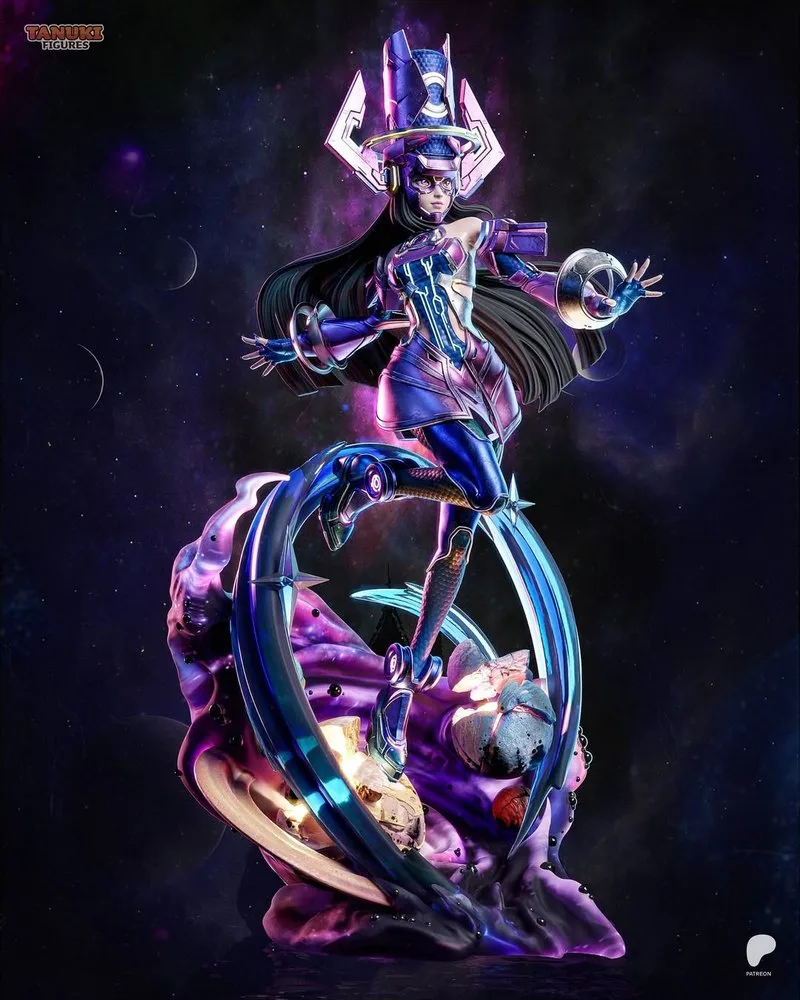 银河宇宙Tanuki角色3D打印模型|Tanuki Figures – Galacta – Marvel Rivals – 3D Print Model