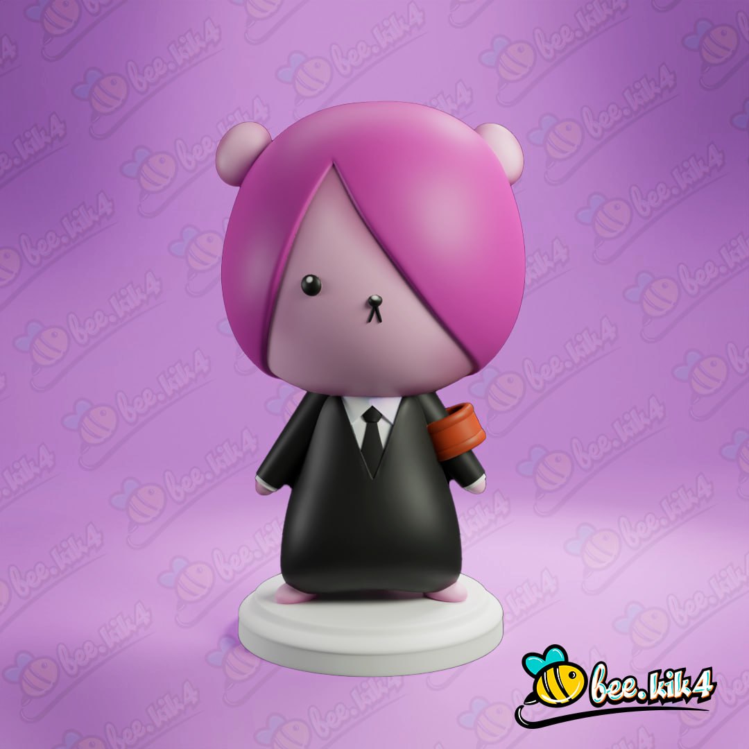 Inugami 3D打印模型：Gugure！Kokkuri-san角色复刻版|Inugami – Gugure! Kokkuri-san – 3D Print Model STL