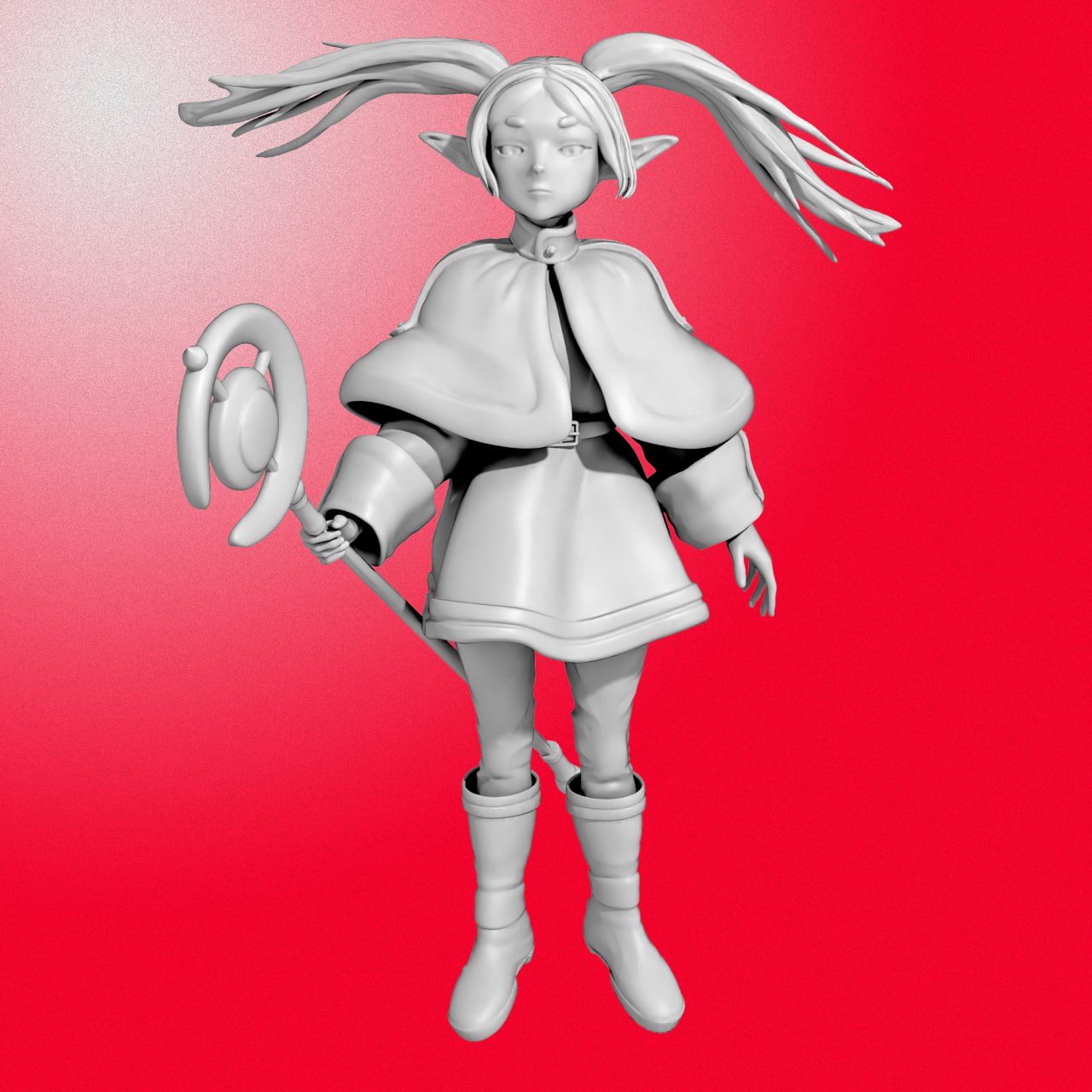 《Frieren 3D打印模型》|Frieren The Mage