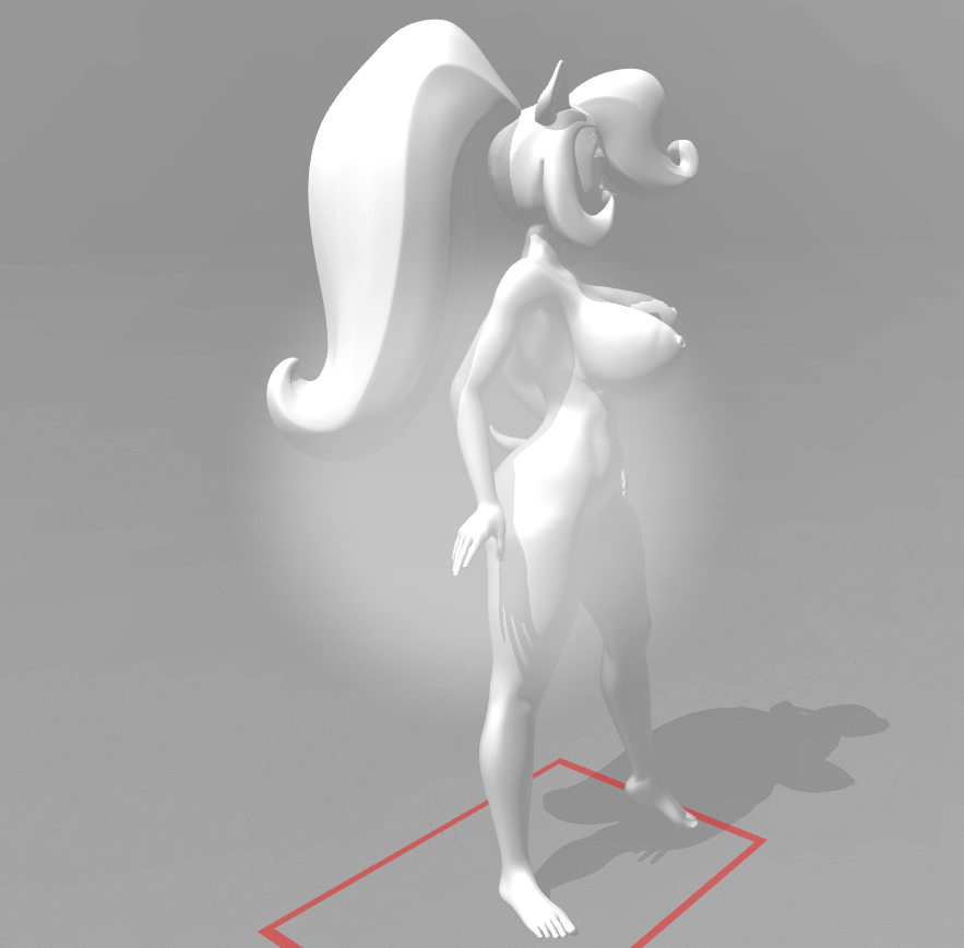 Coco 3D打印模型：娜乌西卡角色复刻|Coco nude