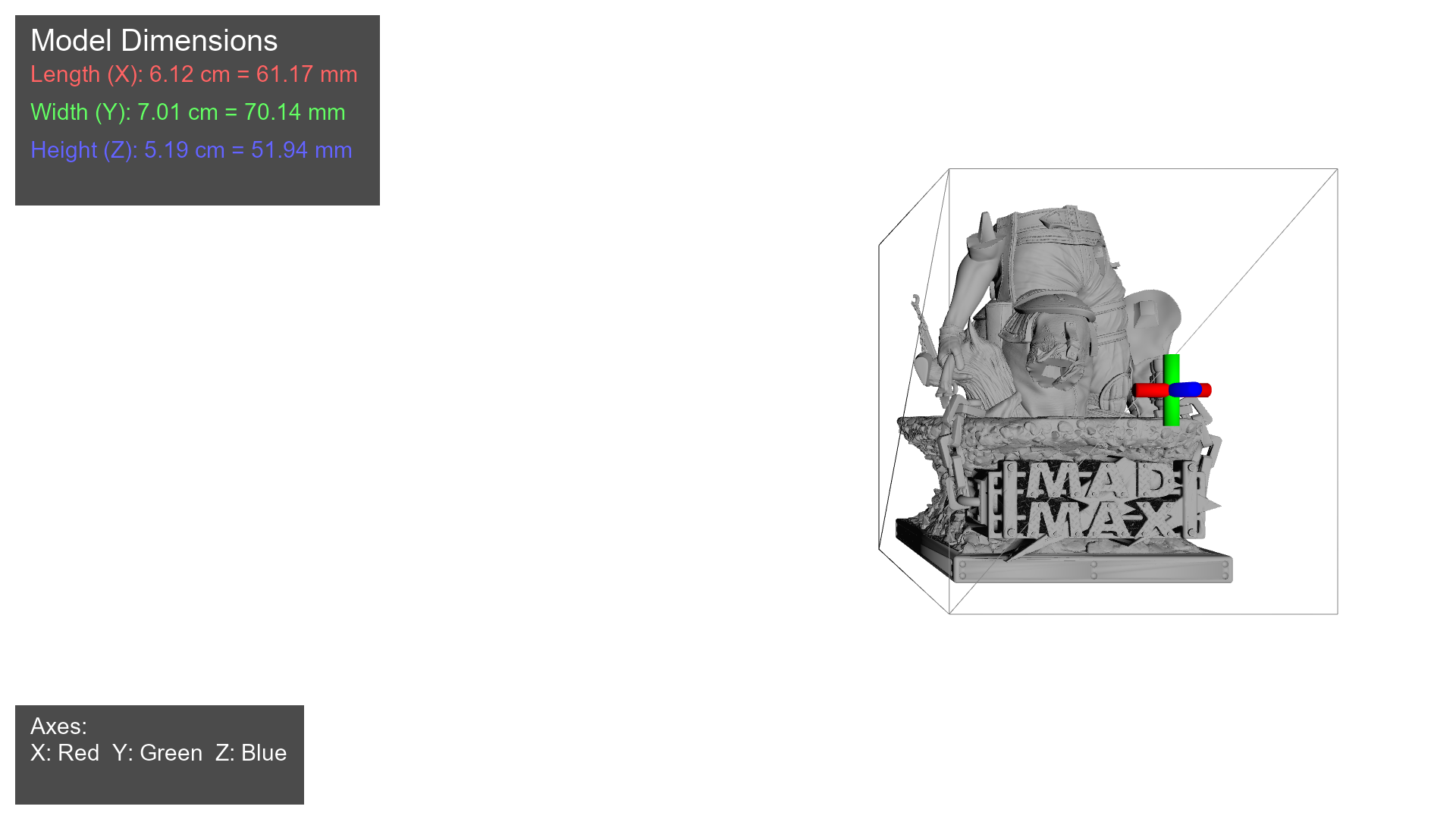 Mad Max 3D打印模型|Mad Max – 3D Print Model