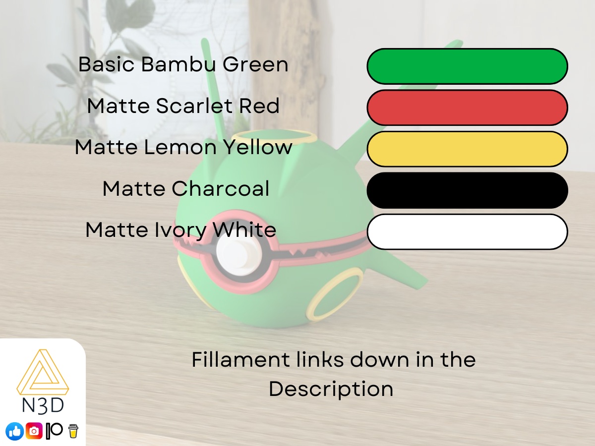 雷吉斯拉 3D打印模型|Rayquaza – 3D Print Model STL