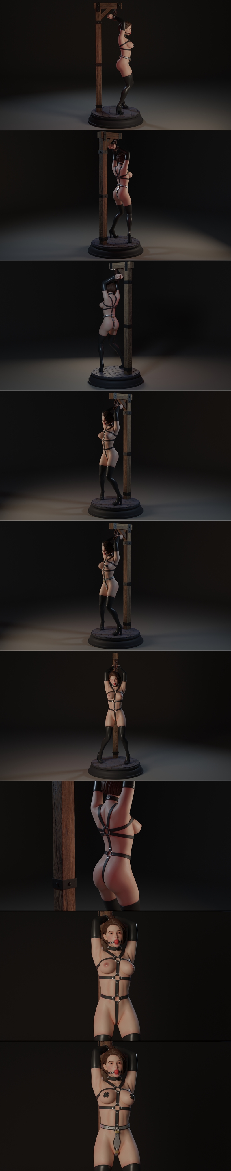 残余之恶3重制版 - 詹妮弗·瓦伦蒂恩 - 3D打印模型|Residual Evil 3 Remake – Jill Valentine – 3D Print Model STL