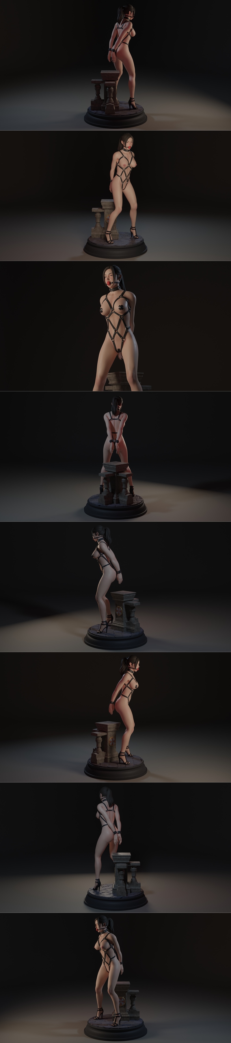 残余之恶2重制版 - 克莱尔·雷德菲尔德 - 3D打印模型|Residual Evil 2 Remake – Claire Redfield – 3D Print Model STL