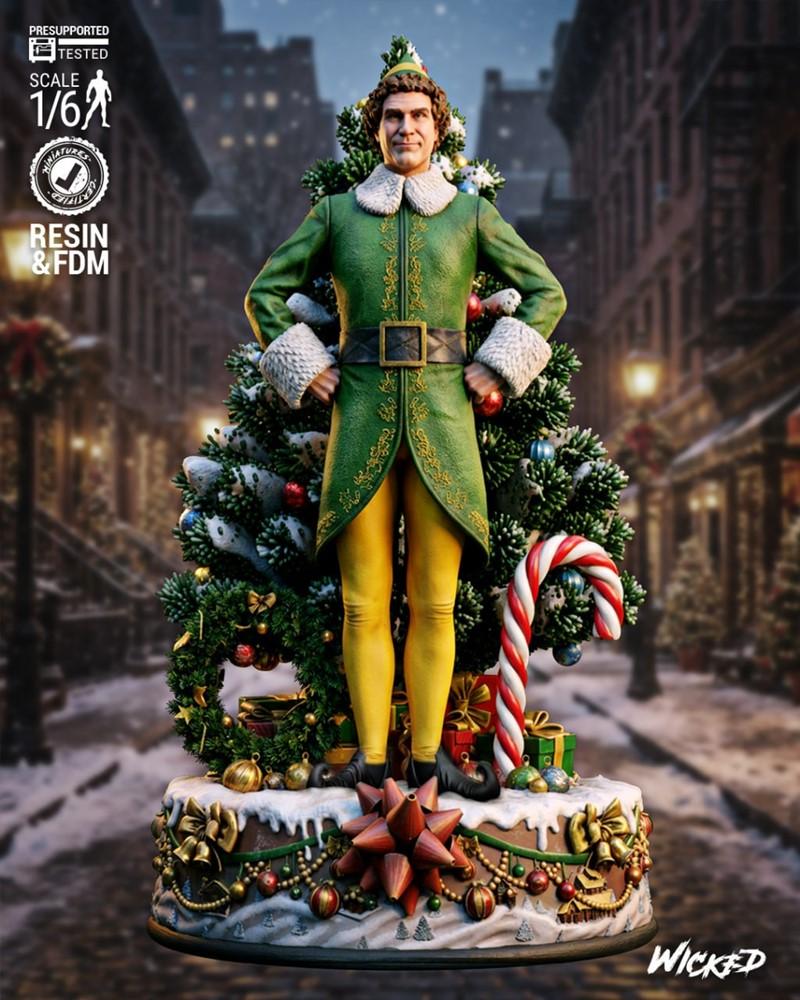 邪恶精灵雕塑 3D打印模型|Wicked – Elf Sculpture – 3D Print Model STL