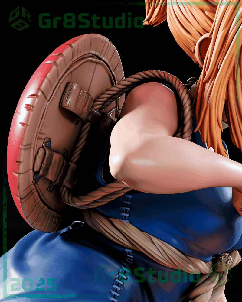 Gr8Tech - 龙珠 - 红缎带（小林）3D打印模型|Gr8Tech – DrStone – Kohaku – 3D Print Model