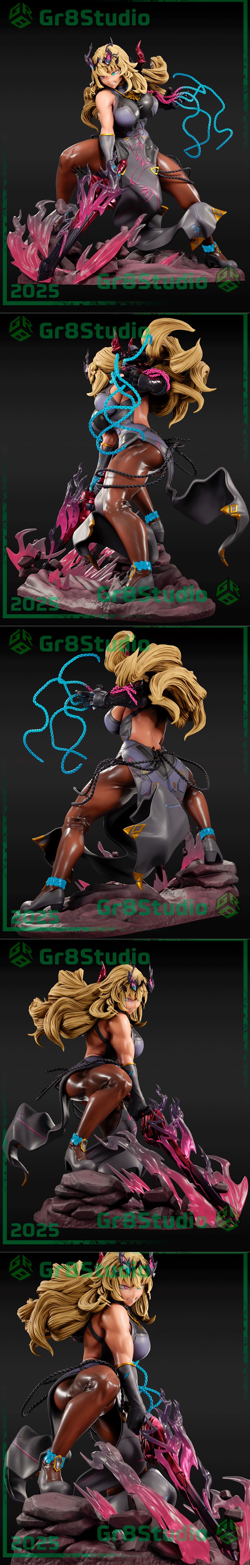 Gr8Tech出品《命运》中的“厄运之灵”3D打印模型|Gr8Tech – Fate – Barghest – 3D Print Model STL