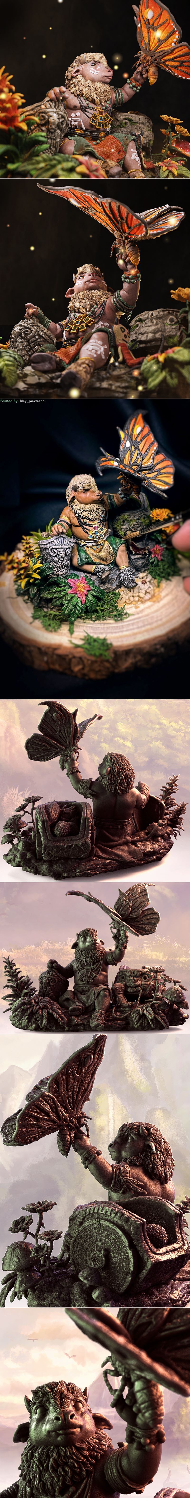 Xola——野生低语者 3D打印模型|Xola – Whisperer of the Wilds – 3D Print Model STL