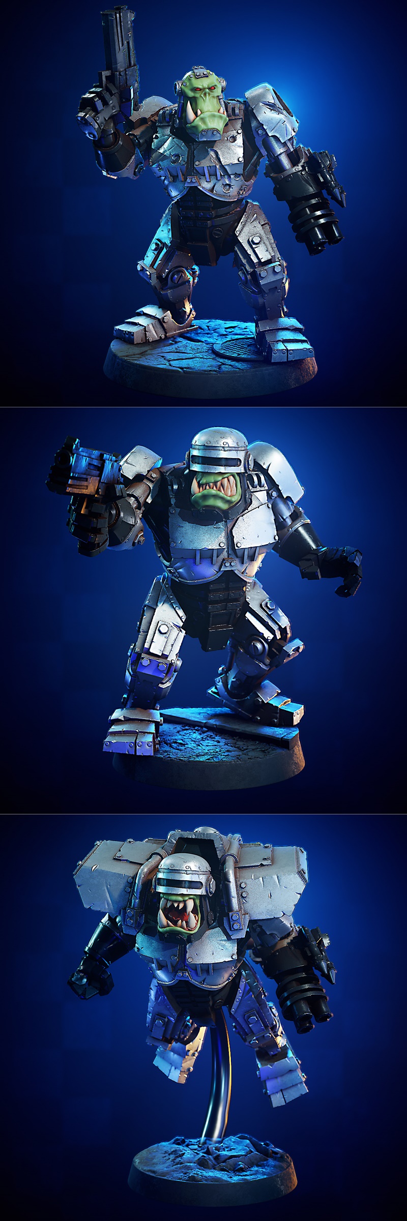 MrModulork的机器人3D打印模型|MrModulork’s Roboorc – 3D Print Model STL