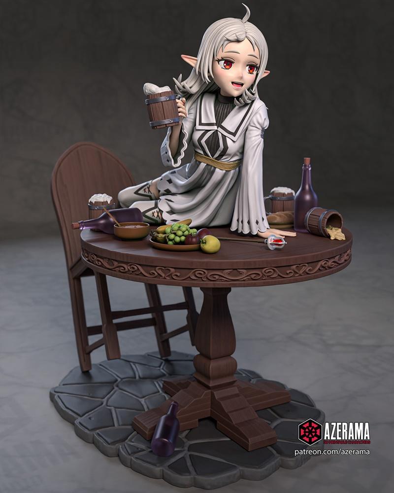 Azerana《蘑菇奇缘》丝菲 3D打印模型|Azerana – Mushoku tensei – Sylphie – 3D Print Model STL