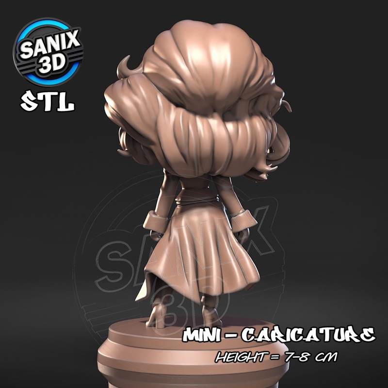 Sanix迷你系列 Selene 3D打印模型|Sanix – Mini – Selene – 3D Print Model STL