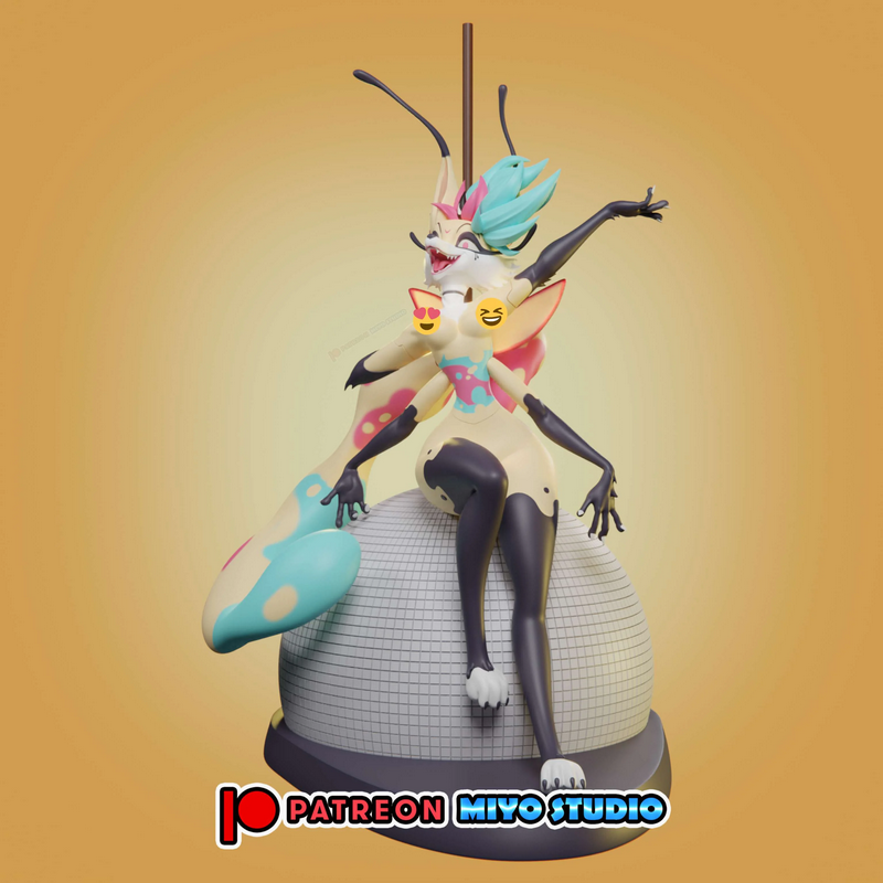 Miyo Studio《Beelzebub》3D打印模型|Miyo Studio – Beelzebub – 3D Print Model