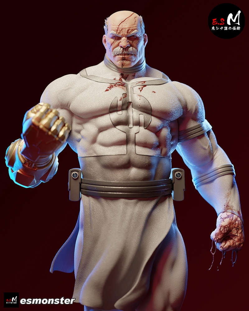 E.S.怪物——无敌之战——3D打印模型|E.S Monster – Invincible – Conquest – 3D Print Model