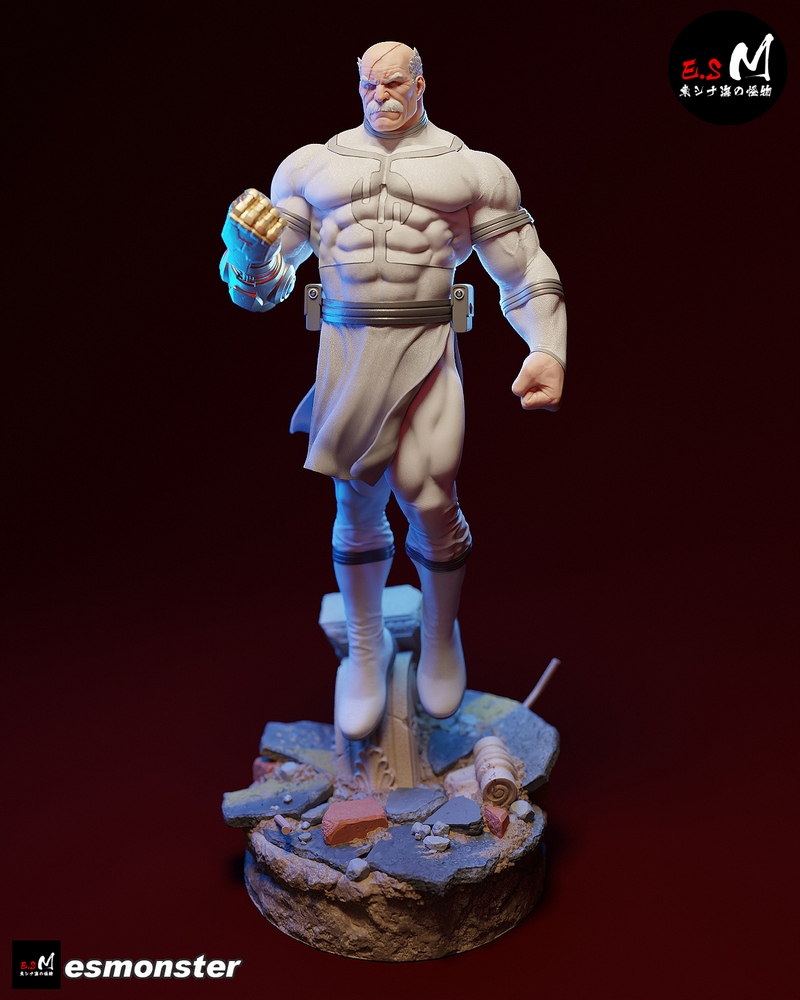E.S.怪物——无敌之战——3D打印模型|E.S Monster – Invincible – Conquest – 3D Print Model