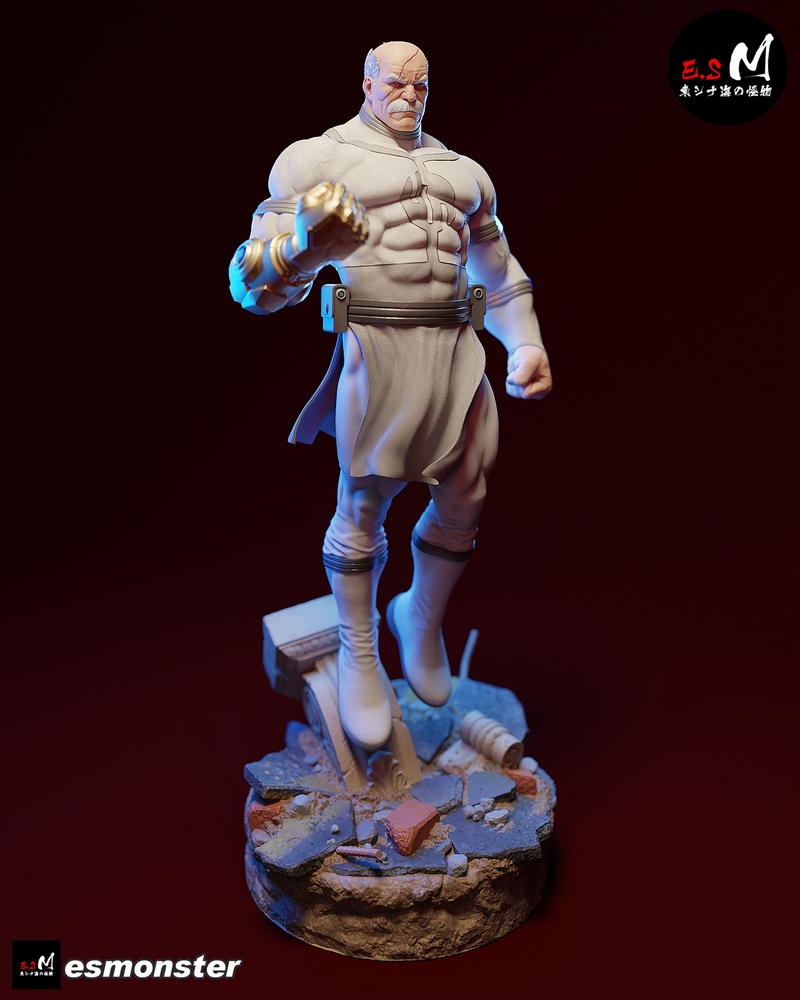 E.S.怪物——无敌之战——3D打印模型|E.S Monster – Invincible – Conquest – 3D Print Model