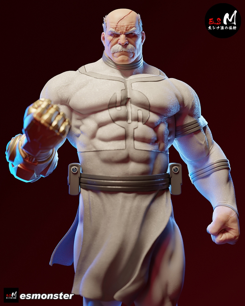 E.S.怪物——无敌之战——3D打印模型|E.S Monster – Invincible – Conquest – 3D Print Model