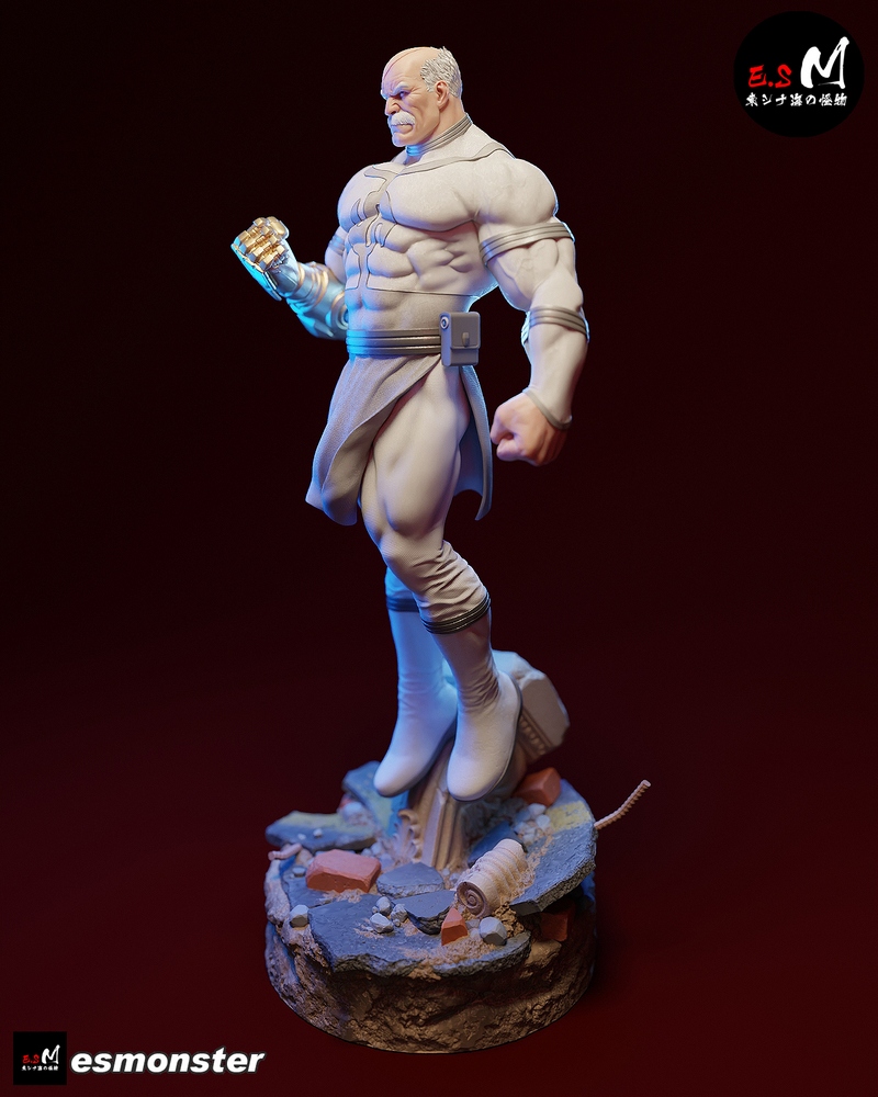 E.S.怪物——无敌之战——3D打印模型|E.S Monster – Invincible – Conquest – 3D Print Model