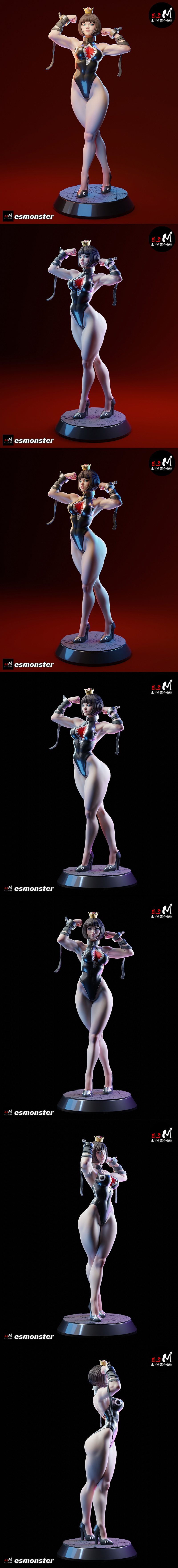 E.S.怪物-Chompette健身版-3D打印模型|E.S Monster – Chompette Fitness Ver – 3D Print Model STL