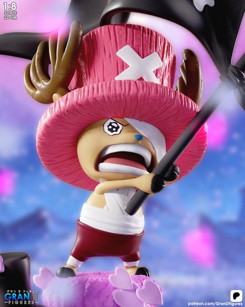 ONE PIECE Chopper 3D打印模型|Gran D. Figures – Chopper – One Piece – 3D Print Model STL