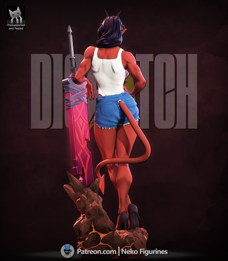 男爵兽 3D打印模型|Neko Figurines – Malevola – Dispatch Game Figure – 3D Print Model