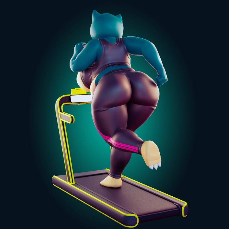 Rhu工作室 3D打印斯诺伦克斯模型|Officer Rhu – Snorlax – 3D Print Model