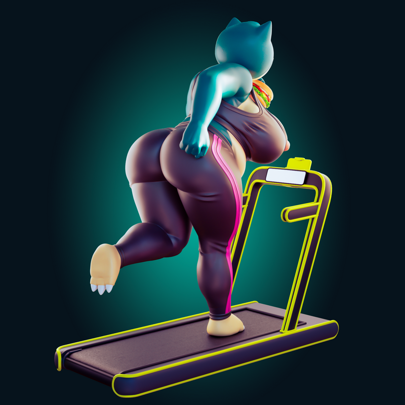 Rhu工作室 3D打印斯诺伦克斯模型|Officer Rhu – Snorlax – 3D Print Model