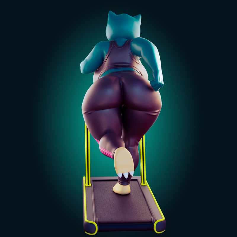 Rhu工作室 3D打印斯诺伦克斯模型|Officer Rhu – Snorlax – 3D Print Model