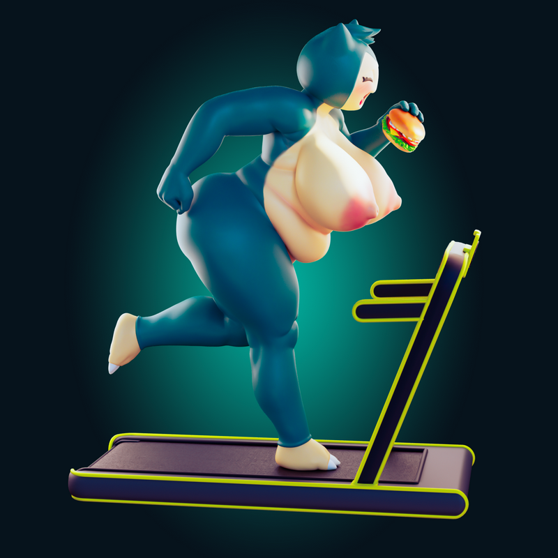 Rhu工作室 3D打印斯诺伦克斯模型|Officer Rhu – Snorlax – 3D Print Model