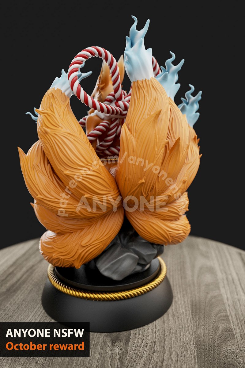 Kyubimon 3D打印模型|AnyoneNSFW – Kyubimon – 3D Print Model