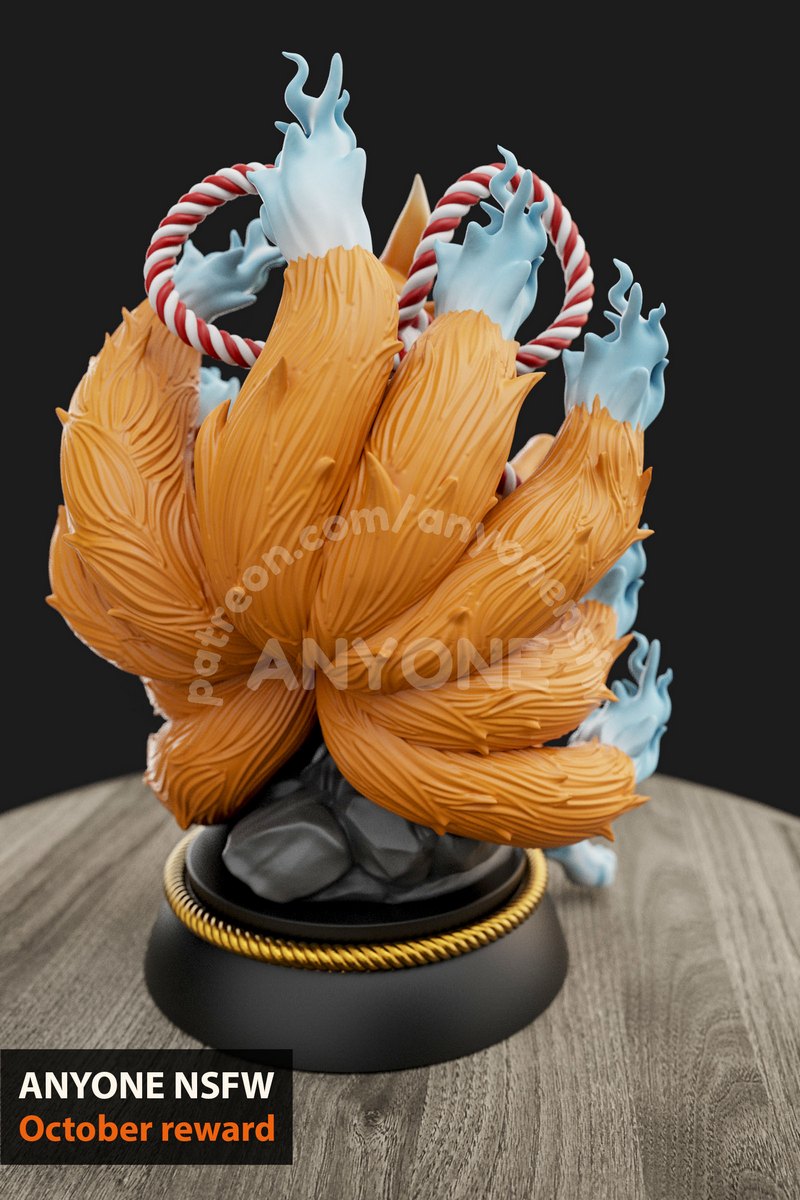 Kyubimon 3D打印模型|AnyoneNSFW – Kyubimon – 3D Print Model