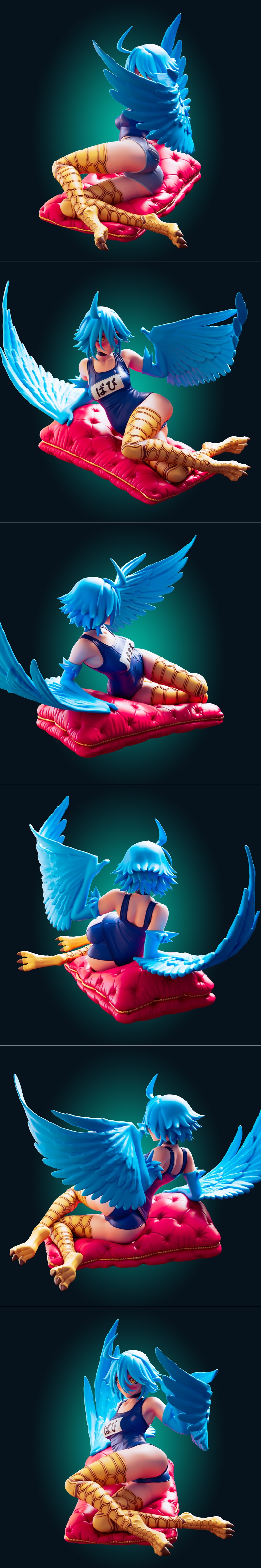 Rhu工作室 3D打印模型 《Papi》|Officer Rhu – Papi – 3D Print Model STL